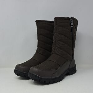 Mysoft Winter Snow Boots Waterproof Insulated Short Hiking Boot Size 7